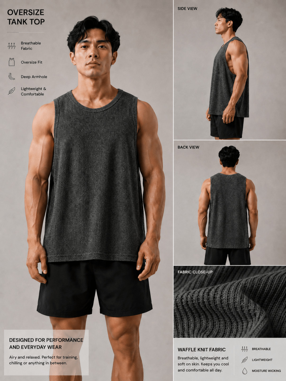 Anther - Oversize Tank Top