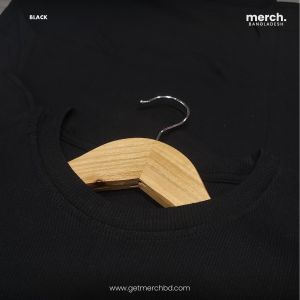 Black - RIB T-SHIRT